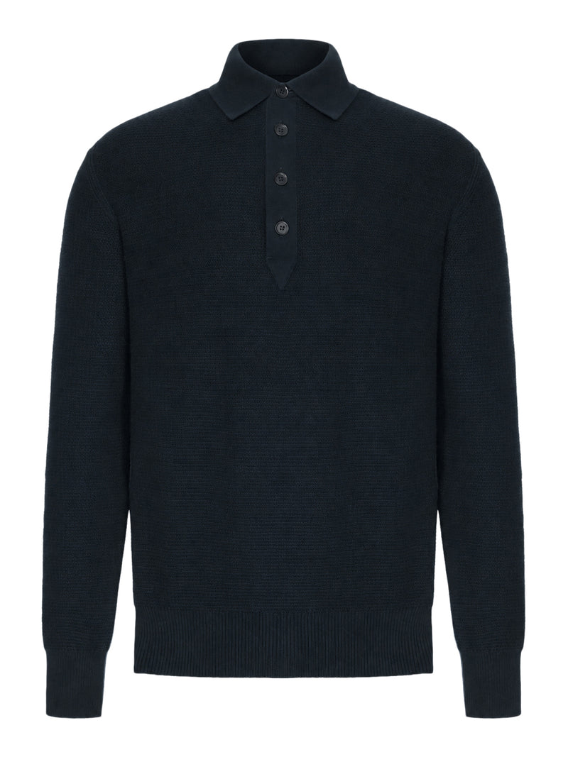 Zegna Men Cashmere Oasis Polo