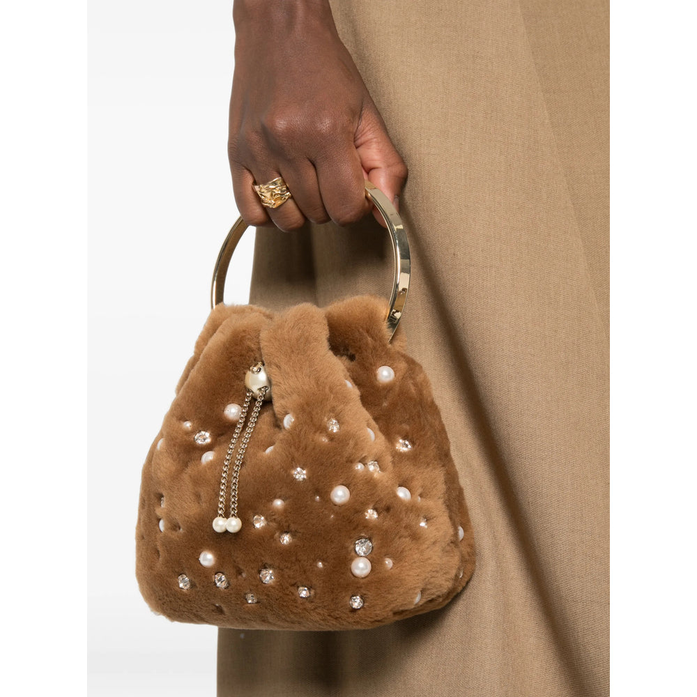 Jimmy Choo Jimmy Choo Brown Bucket Bags Women