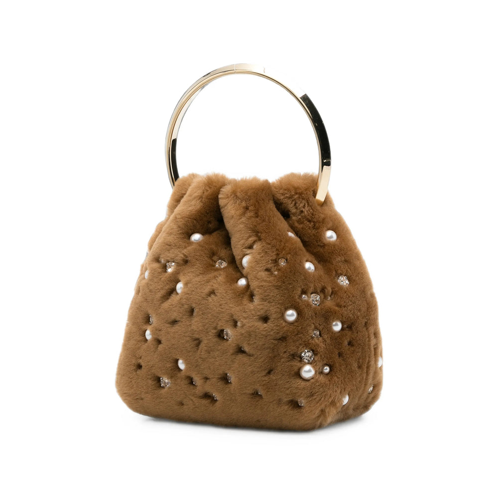 Jimmy Choo Jimmy Choo Brown Bucket Bags Women