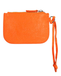 Balenciaga Womens Le Cagole Leather Coin Purse