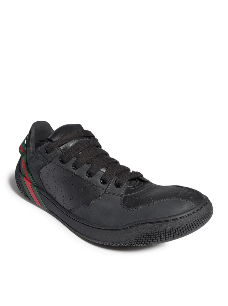 Gucci Gucci Men Black Screener Sneaker