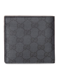 Gucci Gucci Men Bi-Fold Wallet With Card Slot And Web Ribbon