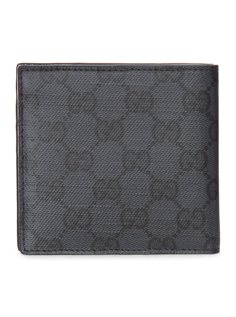 Gucci Gucci Men Bi-Fold Wallet With Card Slot And Web Ribbon