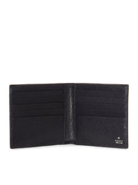 Gucci Gucci Men Bi-Fold Wallet With Card Slot And Web Ribbon