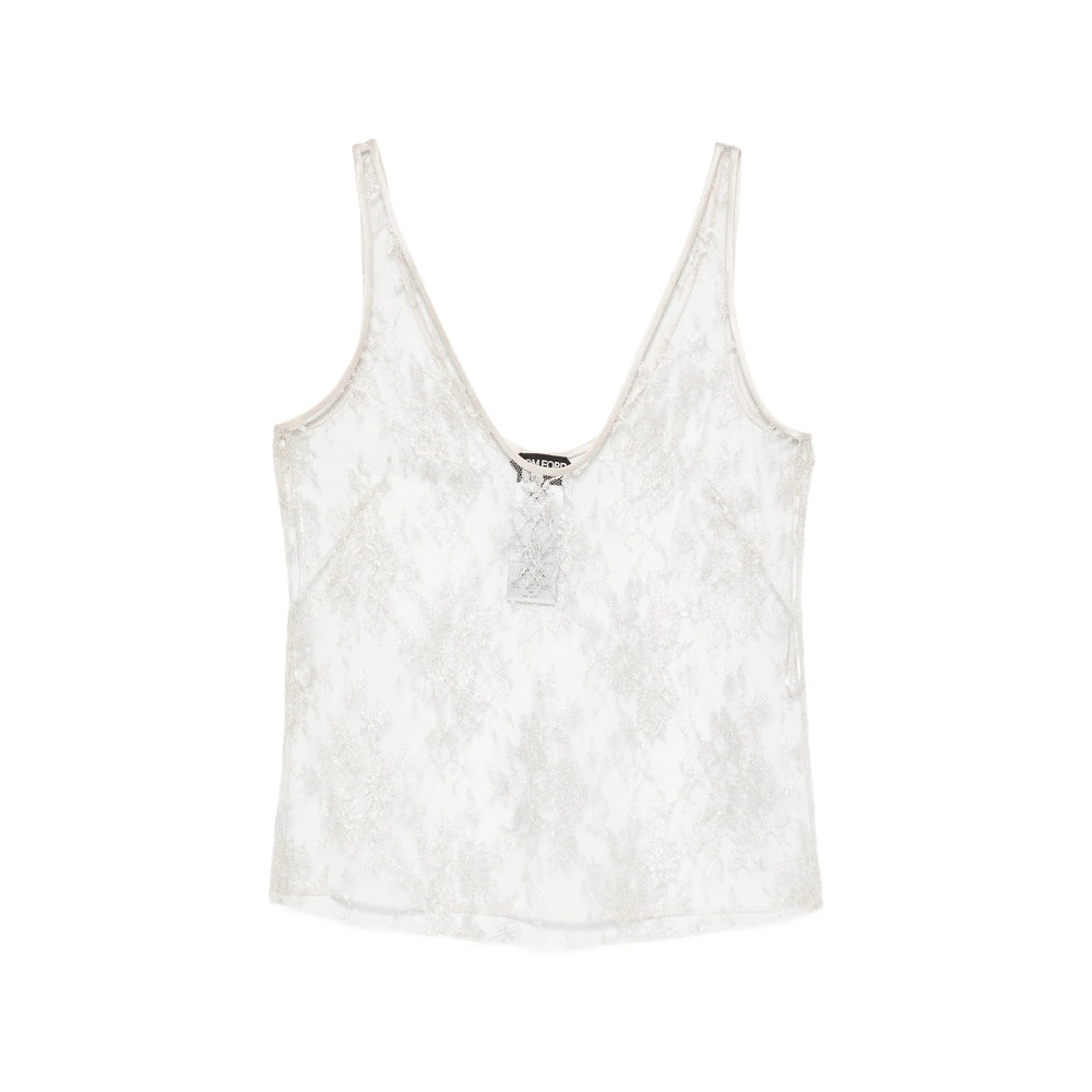 Tom Ford Silver Tops - Vests & Tank Tops Women