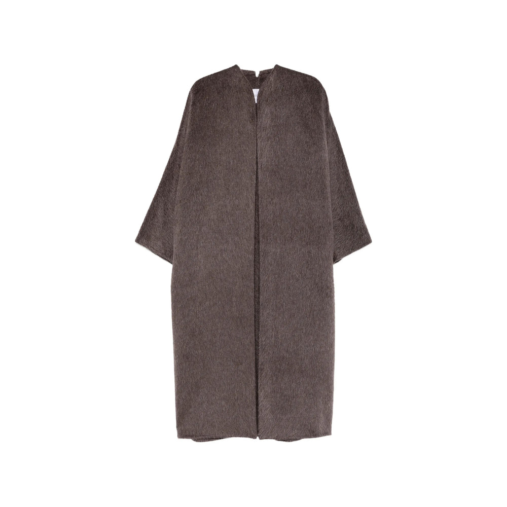 Max Mara Max Mara Brown Coats - Oversized Coats Women