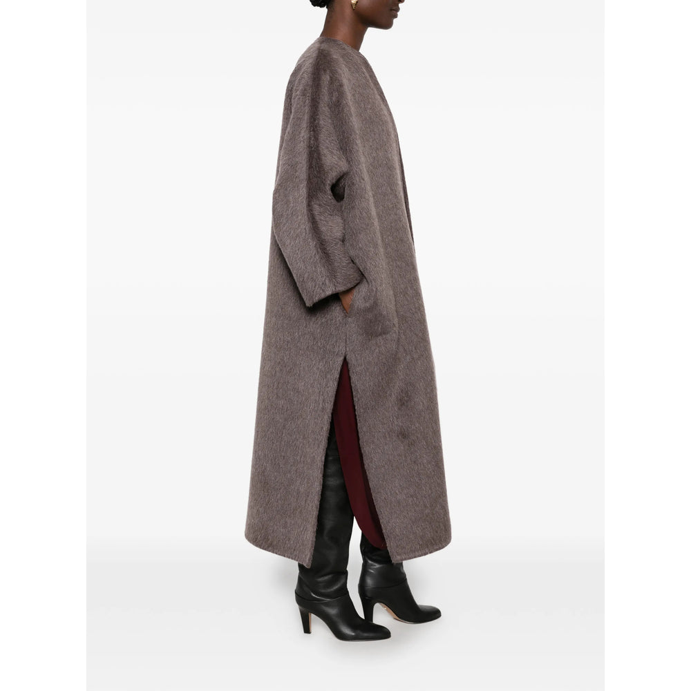 Max Mara Max Mara Brown Coats - Oversized Coats Women