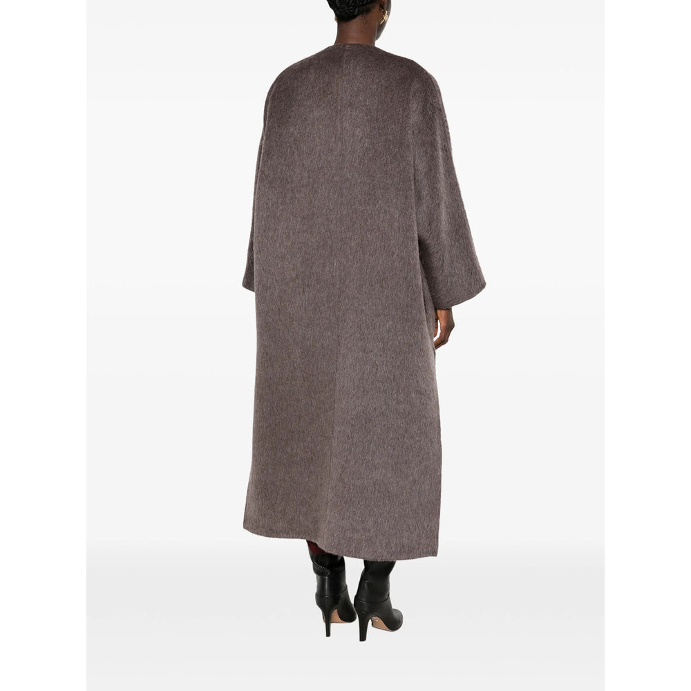 Max Mara Max Mara Brown Coats - Oversized Coats Women