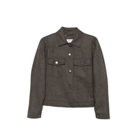 Max Mara Grey Coats - Single Breasted Coats Women
