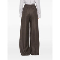 Max Mara Max Mara Grey Trousers - Palazzo Pants Women