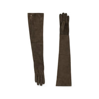 Max Mara Brown Gloves Women