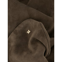 Max Mara Brown Gloves Women