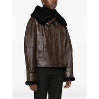Sportmax Brown Jackets - Leather Jackets Women