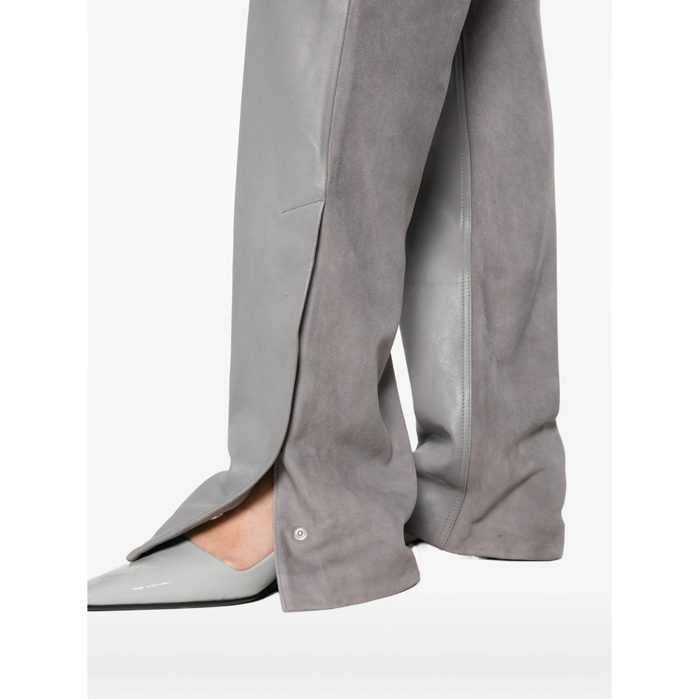 Sportmax Grey Trousers - Straight Trousers Women