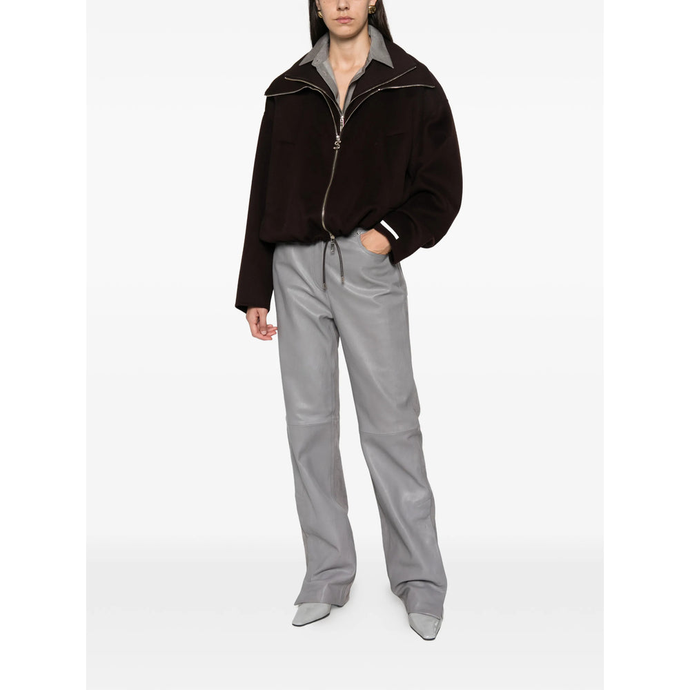 Sportmax Grey Trousers - Straight Trousers Women