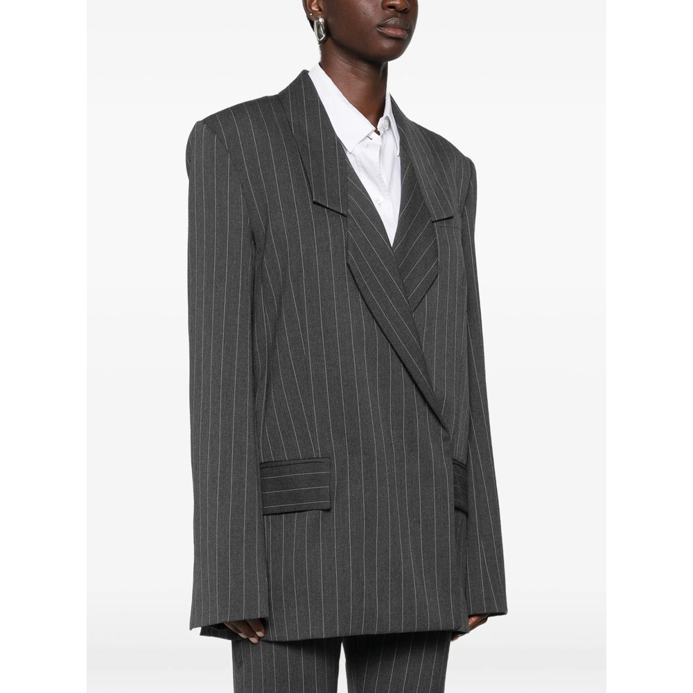 Sportmax Grey Jackets - Blazers Women