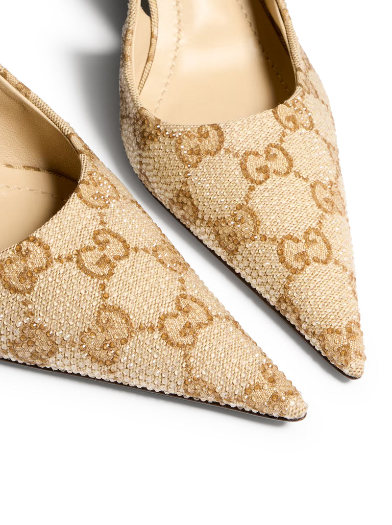 Gucci Women Women`S Crystal-Embellished Pumps