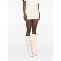 Malo White Skirts - Straight Skirts Women