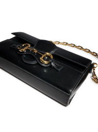 Gucci Women Narrow Horsebit Shoulder Bag Medium Size