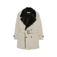 Alexander Wang Alexander Wang Neutrals Coats - Double Breasted & Peacoats Women