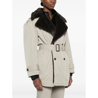Alexander Wang Alexander Wang Neutrals Coats - Double Breasted & Peacoats Women