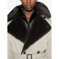 Alexander Wang Alexander Wang Neutrals Coats - Double Breasted & Peacoats Women