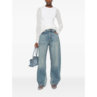 Alexander Wang Alexander Wang Blue Denim - Wide-Leg Jeans Women