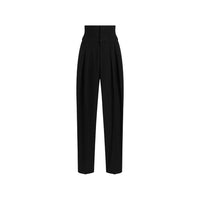 Dolce & Gabbana Black Trousers - High-Waisted Trousers Women