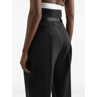 Dolce & Gabbana Black Trousers - High-Waisted Trousers Women