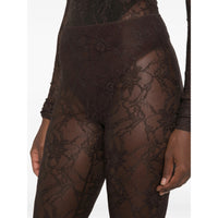 The Andamane Brown Trousers - Leggings Women