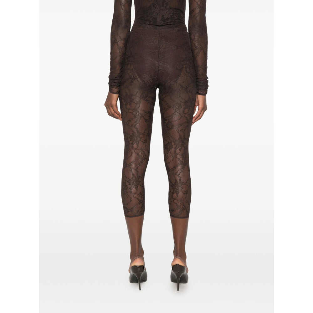 The Andamane Brown Trousers - Leggings Women