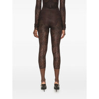 The Andamane Brown Trousers - Leggings Women
