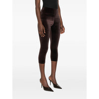 The Andamane The Andamane Brown Trousers - Cropped Trousers Women