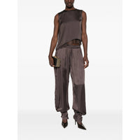 The Andamane Brown Trousers - Track Pants Women