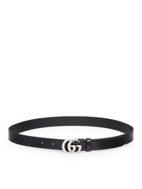 Gucci Gucci Women Gg Marmont Thin Cut Belt
