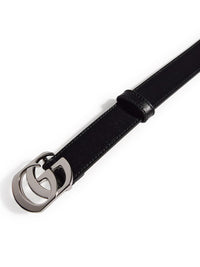 Gucci Gucci Women Gg Marmont Thin Cut Belt