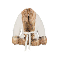The Andamane Neutrals Coats - Faux Fur Coats Women