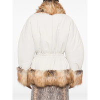 The Andamane Neutrals Coats - Faux Fur Coats Women