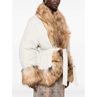 The Andamane Neutrals Coats - Faux Fur Coats Women
