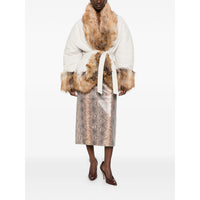 The Andamane Neutrals Coats - Faux Fur Coats Women
