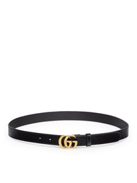 Gucci Gucci Women Gg Marmont Thin Cut Belt