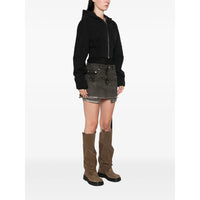 Rick Owens Drkshdw Brown Jackets - Cropped Jackets Women