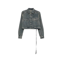 Rick Owens Drkshdw Rick Owens Drkshdw Blue Jackets - Denim Jackets Women