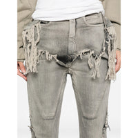 Rick Owens Drkshdw Grey Denim - Bootcut Jeans Women