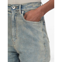 Rick Owens Drkshdw Rick Owens Drkshdw Blue Denim - Flared Jeans Women