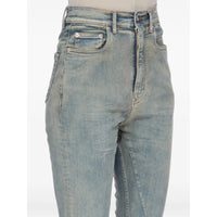 Rick Owens Drkshdw Rick Owens Drkshdw Blue Denim - Flared Jeans Women