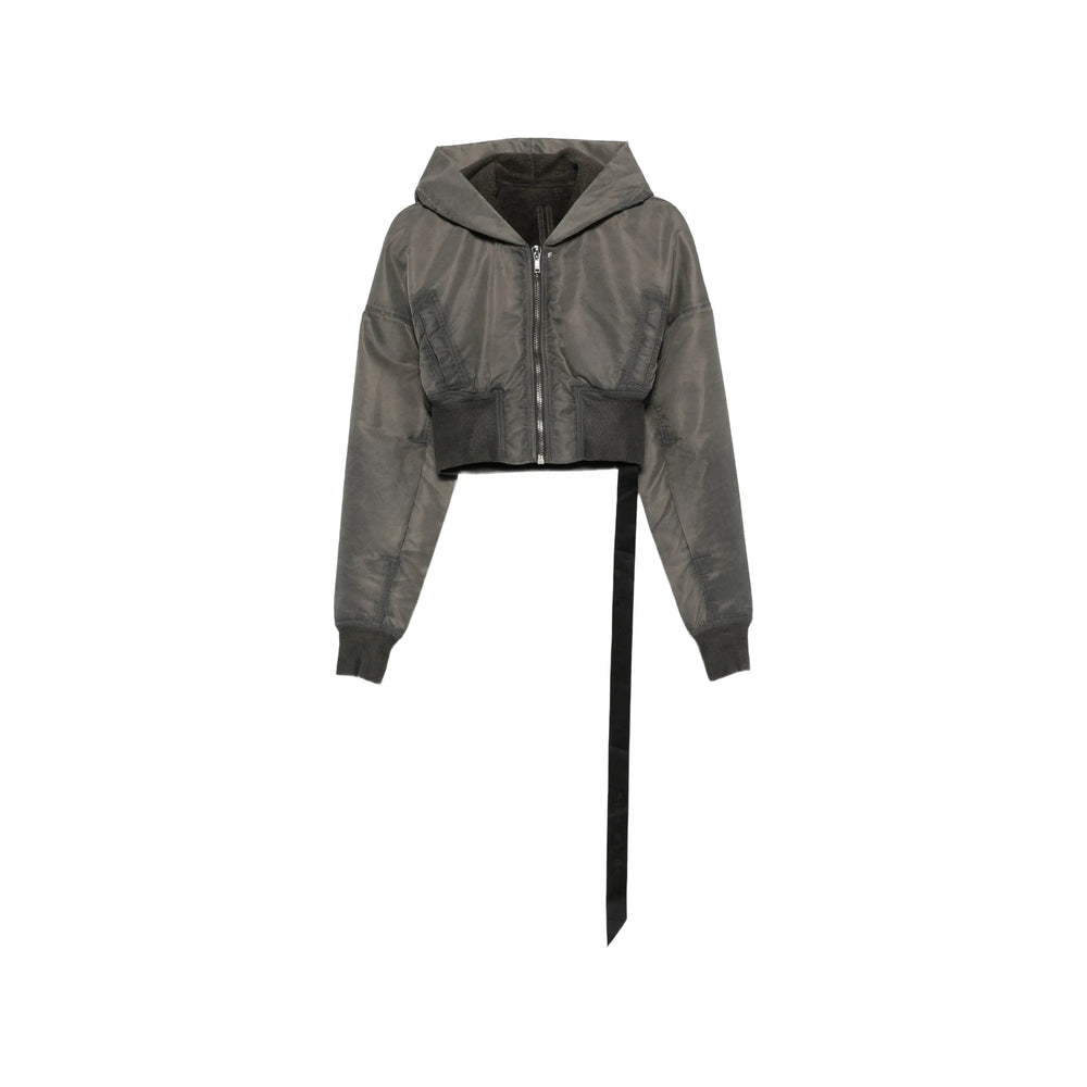 Rick Owens Drkshdw Rick Owens Drkshdw Grey Jackets - Cropped Jackets Women