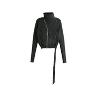 Rick Owens Drkshdw Black Tops - Sweatshirts Women