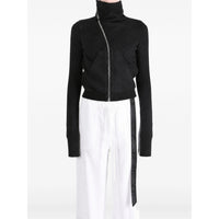 Rick Owens Drkshdw Black Tops - Sweatshirts Women