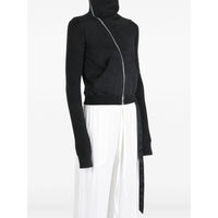 Rick Owens Drkshdw Black Tops - Sweatshirts Women